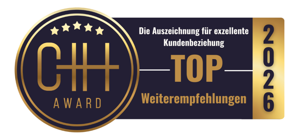 CHH Award Weiterempfehlung